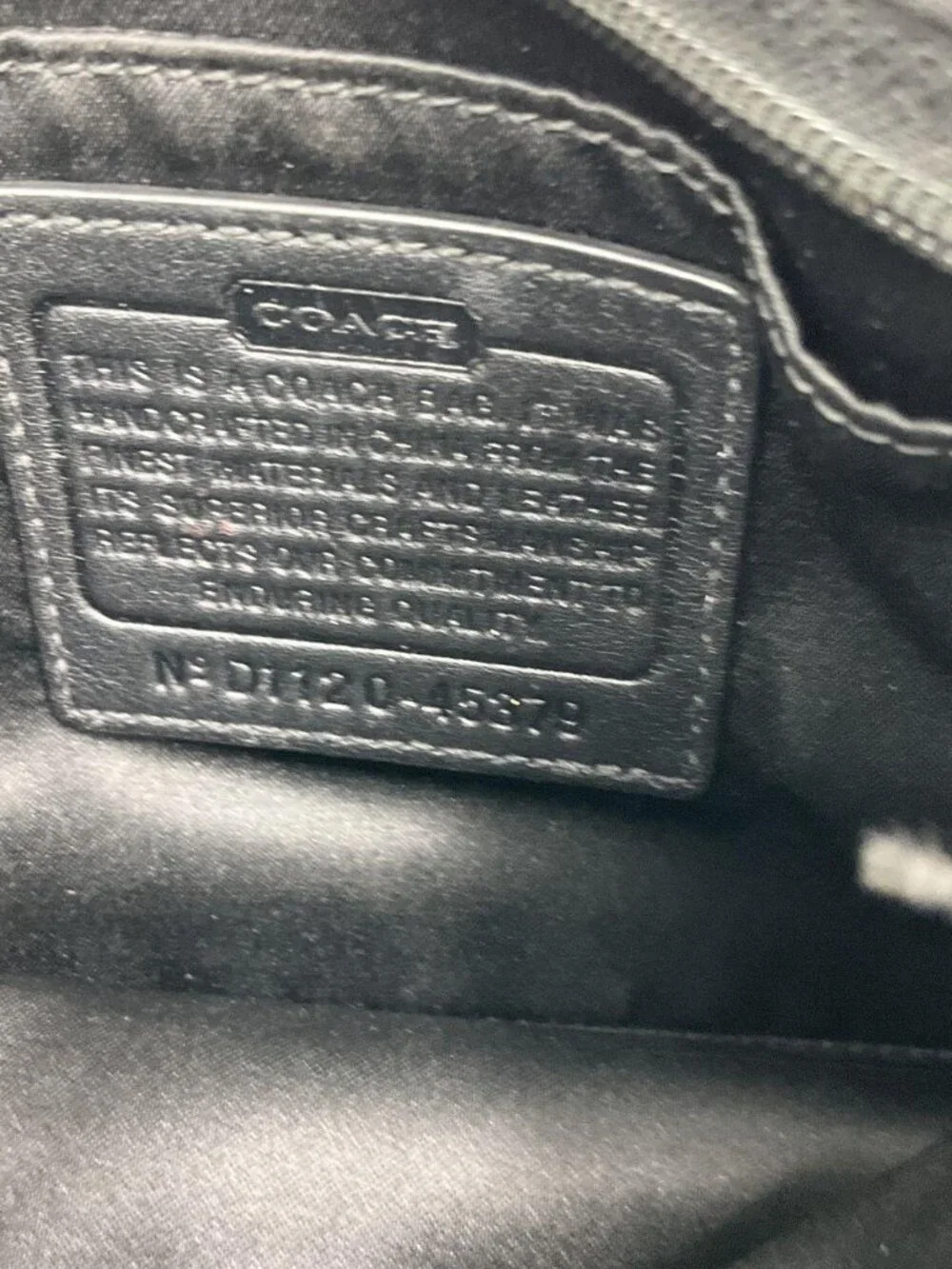 Coach Women Black Signature C Hobo Crossbody Bag